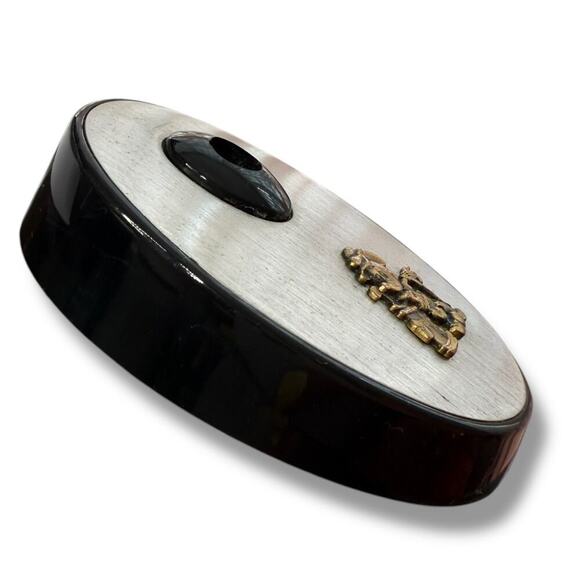 Disney World Vintage Mickey Mouse Cast Member Metal Pen Holder - Picture 4 of 5